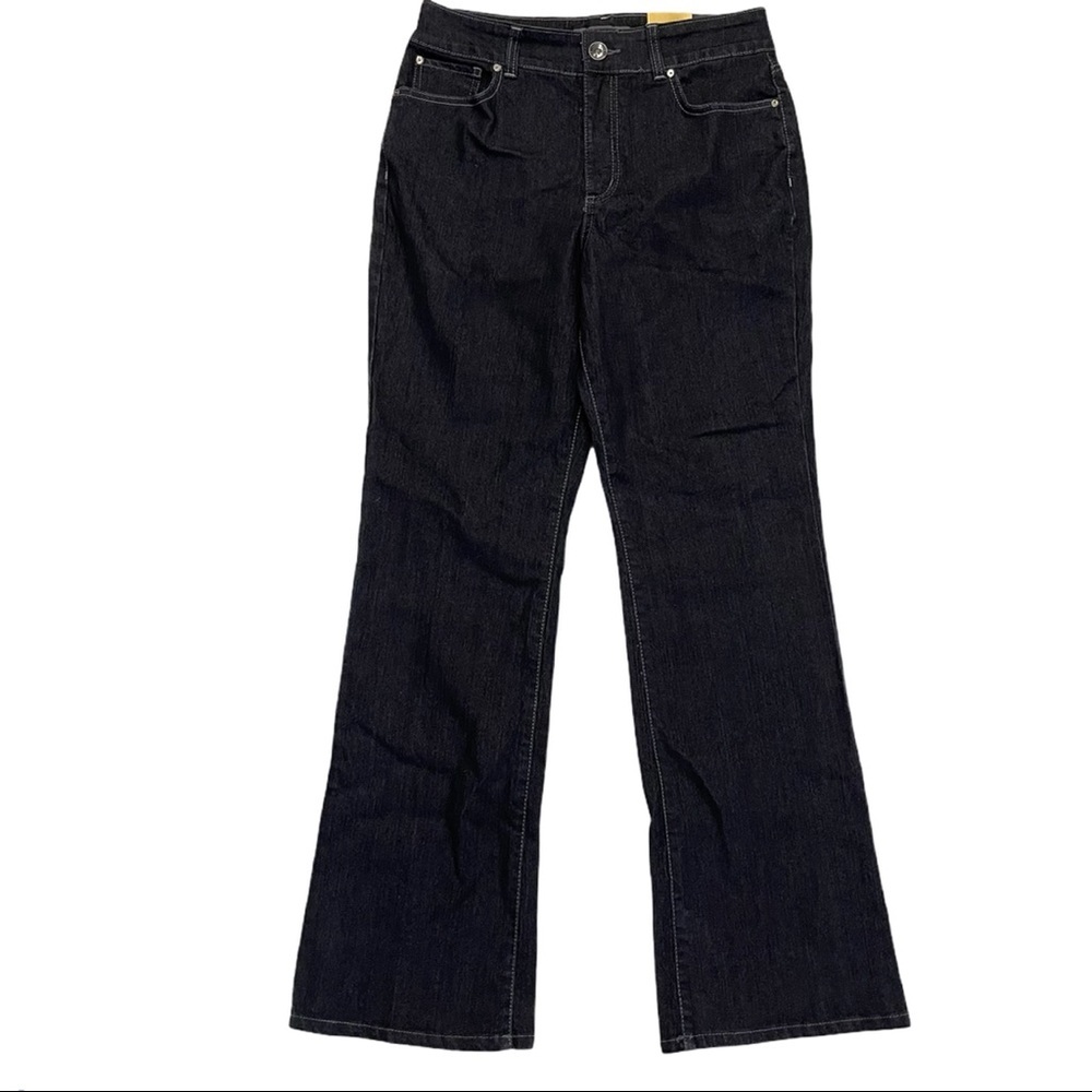 NWT NINE WEST Marianna Dark Wash Denim Jeans - Picture 2 of 10